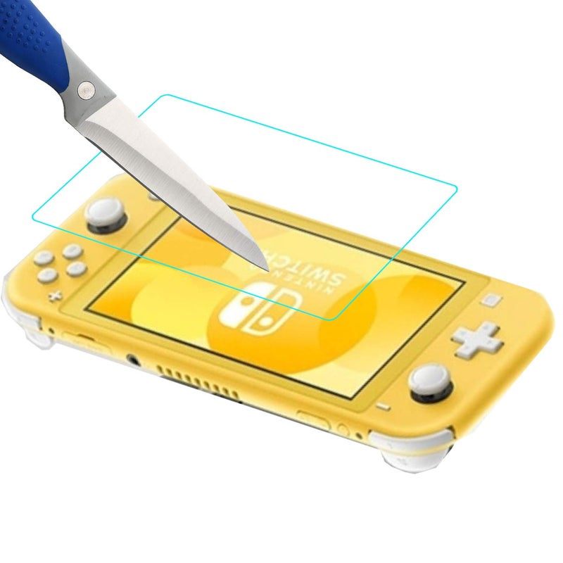 Mr Shield Mr.Shield [3-PACK] Designed For Nintendo Switch Lite [Tempered Glass] Screen Protector [0.3mm Ultra Thin 9H Hardness 2.5D Round Edge] with Lifetime Replacement - Image 4